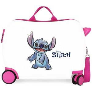 Disney Joumma bedårande stitch barnväska vit 50 x 38 x 20 cm styv 1,8 kg sida kombinationslås ABS 1,8 kg 38 L handbagage, Vit, Talla única, barnresväska Disney Joumma bedårande stitch barnväska vit 50 x 38 x 20 cm styv 1,8 kg sida kombinationslås ABS 1,8 kg 38 L handbagage, Vit, Talla única, barnresväska