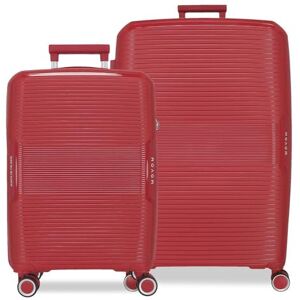 MOVOM Inari Resväska Set Röd 55/68 cm Hård Polypropylen Stängning TSA 113L 6,54 kg 4 Dubbla Hjul Bagage Hand, Röd röd, Bagageset MOVOM Inari Resväska Set Röd 55/68 cm Hård Polypropylen Stängning TSA 113L 6,54 kg 4 Dubbla Hjul Bagage Hand, Röd röd, Bagageset