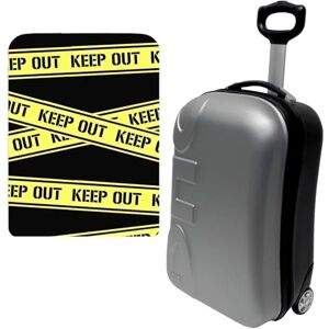 WELL HOME MOBILIARIO & DECORACIÓN Trolley resväska 20 tum hytt med Keep out skyddsfodral, Flerfärgad, 20 tum Trolley resväska med skyddsfodral WELL HOME MOBILIARIO & DECORACIÓN Trolley resväska 20 tum hytt med Keep out skyddsfodral, Flerfärgad, 20 tum Trolley resväska med skyddsfodral