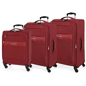 ROLL ROAD Royce rött bagageset 55-66-76 cm ROLL ROAD Royce rött bagageset 55-66-76 cm