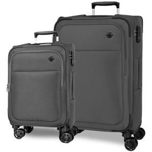 MOVOM Atlanta Resväskor Set, En storlek, Grå, Talla única, Bagageuppsättning MOVOM Atlanta Resväskor Set, En storlek, Grå, Talla única, Bagageuppsättning