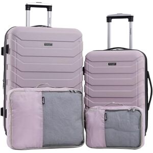 Wrangler Miami Bagage- och packkuber, bränd lila, 4-delat set, bränd lila, 4-delat set, Miami Bagage- och packkuber set, Polerad lila, 4 Piece set, Miami Bagage- och packkuber Set Wrangler Miami Bagage- och packkuber, bränd lila, 4-delat set, bränd lila, 4-delat set, Miami Bagage- och packkuber set, Polerad lila, 4 Piece set, Miami Bagage- och packkuber Set