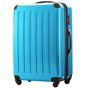 Hauptstadtkoffer ALEX Expanderbar hårdskalväska 75 cm (119 l) med TSA-lås, robust trolley-resväska med 4 dubbelhjul, cyanblå Hauptstadtkoffer ALEX Expanderbar hårdskalväska 75 cm (119 l) med TSA-lås, robust trolley-resväska med 4 dubbelhjul, cyanblå