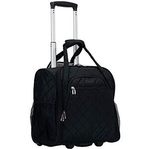 Rockland Melrose upprätt hjul undersäte handbagage, Svart, Carry-On 16-Inch, Melrose upprätt hjul undersäte handbagage Rockland Melrose upprätt hjul undersäte handbagage, Svart, Carry-On 16-Inch, Melrose upprätt hjul undersäte handbagage