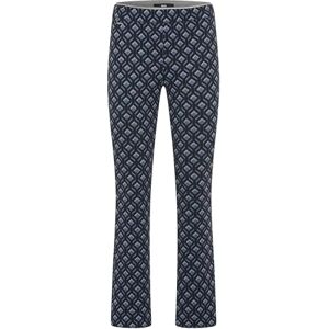 Brax Style Malou S stor mosaik jersey, Blå skymning, 26W / 30L Brax Style Malou S stor mosaik jersey, Blå skymning, 26W / 30L