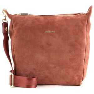 Mandarina Duck Dam mjuk sammets messengerväska, sadel, Taglia Unica Mandarina Duck Dam mjuk sammets messengerväska, sadel, Taglia Unica