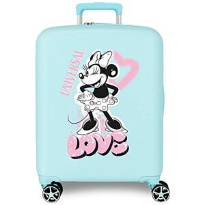 Disney Minnie Heart Kabinväska Turkos 40x55x20 cms Stelt ABS Integrerad TSA-stängning 38,4L 2,82 kg 4 Dubbla hjul Bagage Hand, Blå, Talla única, Kabinväska Disney Minnie Heart Kabinväska Turkos 40x55x20 cms Stelt ABS Integrerad TSA-stängning 38,4L 2,82 kg 4 Dubbla hjul Bagage Hand, Blå, Talla única, Kabinväska