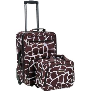 Rockland Fashion Softside upprätt bagageset, gGraff, 2-Piece Set (14/19), Bagageset Rockland Fashion Softside upprätt bagageset, gGraff, 2-Piece Set (14/19), Bagageset