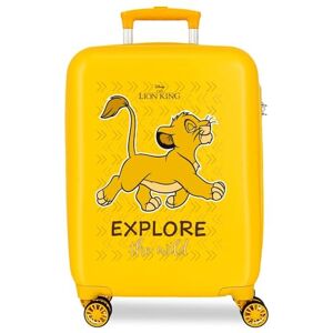 Disney Joumma The King Leon Explorer Barnväska Gul 45 x 31 x 20 cm Styv 1,8 kg ABS 1,8 kg 27,9 L Handbagage, Gul, Talla única, Kabinväska Disney Joumma The King Leon Explorer Barnväska Gul 45 x 31 x 20 cm Styv 1,8 kg ABS 1,8 kg 27,9 L Handbagage, Gul, Talla única, Kabinväska