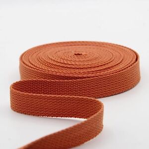 ACCESSOIRES LEDUC Leduc 3 meter rem bomull bagage handtag väska bälte axelrem sele ryggsäck lädervaror hög kvalitet tegel (66) 2,5 cm ACCESSOIRES LEDUC Leduc 3 meter rem bomull bagage handtag väska bälte axelrem sele ryggsäck lädervaror hög kvalitet tegel (66) 2,5 cm
