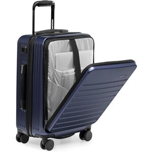 Traveler's Choice Resenärens val framficka polykarbonat hård sida spinner handbagage, Marinblått Xsp, Carry-On 22-Inch, Framficka polykarbonat hård sida spinner handbagage Traveler's Choice Resenärens val framficka polykarbonat hård sida spinner handbagage, Marinblått Xsp, Carry-On 22-Inch, Framficka polykarbonat hård sida spinner handbagage