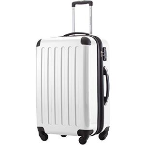 Hauptstadtkoffer ALEX Expanderbar hårdskalväska 65 cm (74 l) med TSA-lås, robust trolley-resväska med 4 dubbelhjul, vit Hauptstadtkoffer ALEX Expanderbar hårdskalväska 65 cm (74 l) med TSA-lås, robust trolley-resväska med 4 dubbelhjul, vit