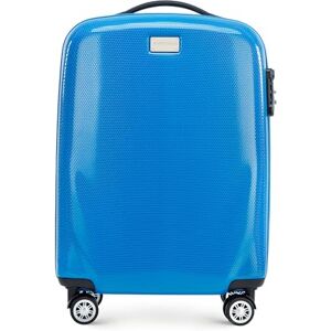 WITTCHEN PC Ultra Light Handbagage Liten resväska Hyttstorlek Vagn resväska Resväska Hytt resväska i Polykarbonat Fyra svängbara hjul TSA Lås Aluminium teleskopiskt handtag Storlek S Blå WITTCHEN PC Ultra Light Handbagage Liten resväska Hyttstorlek Vagn resväska Resväska Hytt resväska i Polykarbonat Fyra svängbara hjul TSA Lås Aluminium teleskopiskt handtag Storlek S Blå