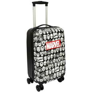 Undercover – Marvel Comics resväska – rullväska med 4 dubbelhjul – TSA-lås – 1 fack med spännremmar – 1 fack med dragkedja, svart, Polykarbonat vagn 20' Undercover – Marvel Comics resväska – rullväska med 4 dubbelhjul – TSA-lås – 1 fack med spännremmar – 1 fack med dragkedja, svart, Polykarbonat vagn 20'