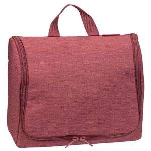 reisenthel toiletbag XL praktisk necessär med krokar, vattenavvisande material, Twist Maroon, Mittelgroße reisenthel toiletbag XL praktisk necessär med krokar, vattenavvisande material, Twist Maroon, Mittelgroße