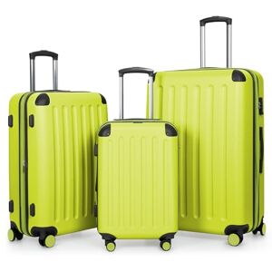 Hauptstadtkoffer Spree 3-delars kofferset, kabinväska 55 cm, medelstor väska 65 cm och stor resväska 75 cm, hårdskal i ABS+PC, TSA-kodlås, ormbunksgrön Hauptstadtkoffer Spree 3-delars kofferset, kabinväska 55 cm, medelstor väska 65 cm och stor resväska 75 cm, hårdskal i ABS+PC, TSA-kodlås, ormbunksgrön