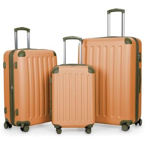 Hauptstadtkoffer Spree 3-delars kofferset, kabinväska 55 cm, medelstor väska 65 cm och stor resväska 75 cm, hårdskal i ABS+PC, TSA-kodlås, aprikos Hauptstadtkoffer Spree 3-delars kofferset, kabinväska 55 cm, medelstor väska 65 cm och stor resväska 75 cm, hårdskal i ABS+PC, TSA-kodlås, aprikos