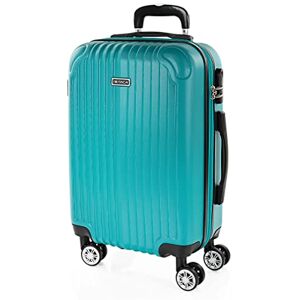ITACA Vagn resväska, 50 cm, hytt, ABS. Handbagage. Stel och lätt. Teleskophandtag, 2 handtag och 4 hjul. Lågprisflyg Ryanair Vueling, Mint grön ITACA Vagn resväska, 50 cm, hytt, ABS. Handbagage. Stel och lätt. Teleskophandtag, 2 handtag och 4 hjul. Lågprisflyg Ryanair Vueling, Mint grön