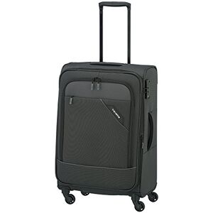 paklite Travelite Derby rullväska, Grå (antracit), 66 cm (Trolley M), DERBY 4w vagn paklite Travelite Derby rullväska, Grå (antracit), 66 cm (Trolley M), DERBY 4w vagn