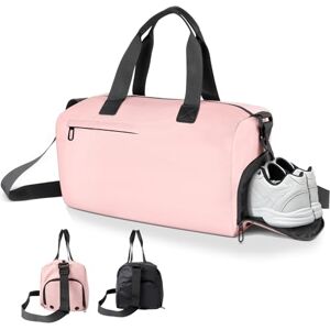 Romon Sportväska resväska, sportväska sportväska simväska träningsväska med skofack våtfack för sport, fitness, resor, badväska, gymväska reseväska för kvinnor män, ROSA, 39 × 23 × 22 cm, Sporter Romon Sportväska resväska, sportväska sportväska simväska träningsväska med skofack våtfack för sport, fitness, resor, badväska, gymväska reseväska för kvinnor män, ROSA, 39 × 23 × 22 cm, Sporter