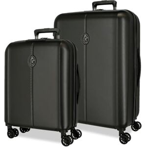 El Potro Vera resväska set, 40 x 55 x 20 cm, 49 x 70 x 28 cm, svart, 40 x 55 x 20 cm, 49 x 70 x 28 cm, Resväska set El Potro Vera resväska set, 40 x 55 x 20 cm, 49 x 70 x 28 cm, svart, 40 x 55 x 20 cm, 49 x 70 x 28 cm, Resväska set