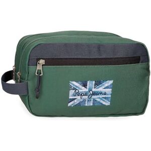 Pepe Jeans Jebb Justerbar necessär, grön, 26 x 16 x 10 cm, polyester 4,99 L av Joumma Bags, grön, Talla única, anpassningsbar necessär Pepe Jeans Jebb Justerbar necessär, grön, 26 x 16 x 10 cm, polyester 4,99 L av Joumma Bags, grön, Talla única, anpassningsbar necessär