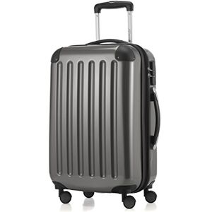 Hauptstadtkoffer ALEX Kabinväska 55x38x23 cm, 42 L, Kodlås, Expanderbar Hårdskal Trolley i PC ABS, 3,2 kg, 4 Dubbelhjul, titanfärgad Hauptstadtkoffer ALEX Kabinväska 55x38x23 cm, 42 L, Kodlås, Expanderbar Hårdskal Trolley i PC ABS, 3,2 kg, 4 Dubbelhjul, titanfärgad