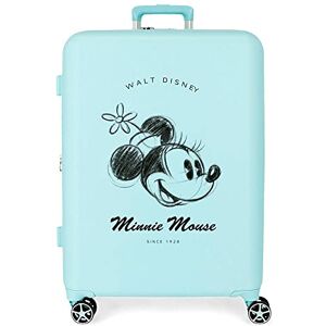 Disney Minnie You Are Magic Resväska Medium Blå 48x70x26 cms Stelt ABS Inbyggd TSA-stängning 88L 3,98 kg 4 Dubbla hjul, Blå, Talla única, medium resväska Disney Minnie You Are Magic Resväska Medium Blå 48x70x26 cms Stelt ABS Inbyggd TSA-stängning 88L 3,98 kg 4 Dubbla hjul, Blå, Talla única, medium resväska