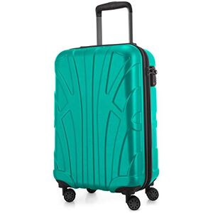 suitline Kabinväska 55 x 35 x 20 cm (34 L) ABS hård skal med TSA lås 4 dubbla hjul teleskophandtag lätt handbagage affärsresa, turkos suitline Kabinväska 55 x 35 x 20 cm (34 L) ABS hård skal med TSA lås 4 dubbla hjul teleskophandtag lätt handbagage affärsresa, turkos