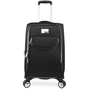 bebe Dam Carissa 21 tum expanderbar spinner handbagage, Tossed svart (Svart) BE-EV-5521-BKBE bebe Dam Carissa 21 tum expanderbar spinner handbagage, Tossed svart (Svart) BE-EV-5521-BKBE