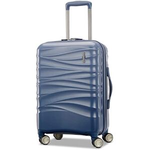 American Tourister kaskad expanderbart bagage med hård sida med spinner-hjul, Skifferblå, 20-Inch Spinner, Kaskad hård sida expanderbart bagage med spinner-hjul American Tourister kaskad expanderbart bagage med hård sida med spinner-hjul, Skifferblå, 20-Inch Spinner, Kaskad hård sida expanderbart bagage med spinner-hjul