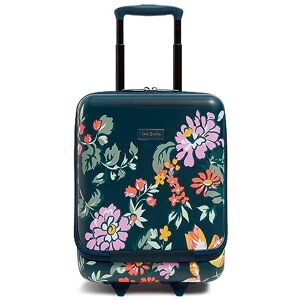 Vera Bradley Women's Hardside Underseat Rolling Suitcase Luggage, Fresh-Cut Floral Green, One Size Vera Bradley Women's Hardside Underseat Rolling Suitcase Luggage, Fresh-Cut Floral Green, One Size