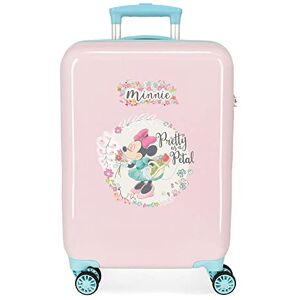 Disney Mimmi Florals kabinrulley, rosa, 38 x 55 x 20 cm, hård plast, kombinationsförslutning på sidan, 34 l, 2 kg, 4 hjul, handbagage Disney Mimmi Florals kabinrulley, rosa, 38 x 55 x 20 cm, hård plast, kombinationsförslutning på sidan, 34 l, 2 kg, 4 hjul, handbagage