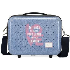 Pepe Jeans Noni Denim Nececer anpassningsbar flerfärgad 29 x 21 x 15 cm hård ABS 9,14 L 0,6 kg av Joumma Bags, Flerfärgad, Necessär justerbar Pepe Jeans Noni Denim Nececer anpassningsbar flerfärgad 29 x 21 x 15 cm hård ABS 9,14 L 0,6 kg av Joumma Bags, Flerfärgad, Necessär justerbar