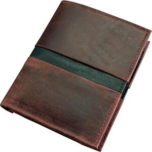 ALASSIO Kombiplånbok i stående format av äkta läder, brun, ca 12 x 10 cm, BRUN, 12 cm, Modern ALASSIO Kombiplånbok i stående format av äkta läder, brun, ca 12 x 10 cm, BRUN, 12 cm, Modern