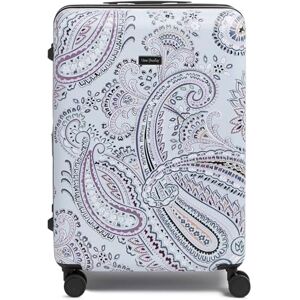 Vera Bradley kvinnors hård sida liten spinner handbagage väska, Mjuk himmel paisley, 26" Check In, Hård rullande resväska bagage Vera Bradley kvinnors hård sida liten spinner handbagage väska, Mjuk himmel paisley, 26" Check In, Hård rullande resväska bagage