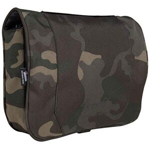 Brandit Toalettväska medium och stor, necessär, necessär med spegel för utomhusbruk, Darkcamo, stor, L, Klassisk utomhus Brandit Toalettväska medium och stor, necessär, necessär med spegel för utomhusbruk, Darkcamo, stor, L, Klassisk utomhus