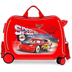 Disney Bilar hastighetsspår rullande resväska 2 multiriktade spinnarhjul, röd 50 x 38 x 20 cm Disney Bilar hastighetsspår rullande resväska 2 multiriktade spinnarhjul, röd 50 x 38 x 20 cm
