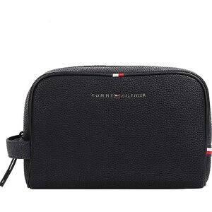 Tommy Hilfiger Essential Pu AM0AM09508 Necessär, Svart, 24 x 15 x 11 cm Tommy Hilfiger Essential Pu AM0AM09508 Necessär, Svart, 24 x 15 x 11 cm