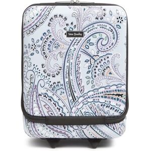 Vera Bradley Women's Hardside Underseat Rolling Suitcase Luggage, Soft Sky Paisley, One Size Vera Bradley Women's Hardside Underseat Rolling Suitcase Luggage, Soft Sky Paisley, One Size