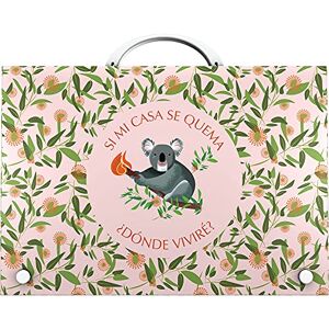 Grafoplás 37402429. Skolväska med handtag, polypropen, Wise Planet kollektion, Koala Grafoplás 37402429. Skolväska med handtag, polypropen, Wise Planet kollektion, Koala