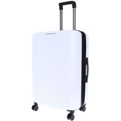 Mandarina Duck Tank CASE Trolley Medium EXP, Optisk vit, M, TANK CASE Mandarina Duck Tank CASE Trolley Medium EXP, Optisk vit, M, TANK CASE