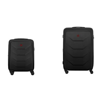 WENGER Prymo 2 Piece Luggage Set, Carry On + L Suitcase, Hard Shell, 36 (43) L + 93 (107) L, Expandable WENGER Prymo 2 Piece Luggage Set, Carry On + L Suitcase, Hard Shell, 36 (43) L + 93 (107) L, Expandable