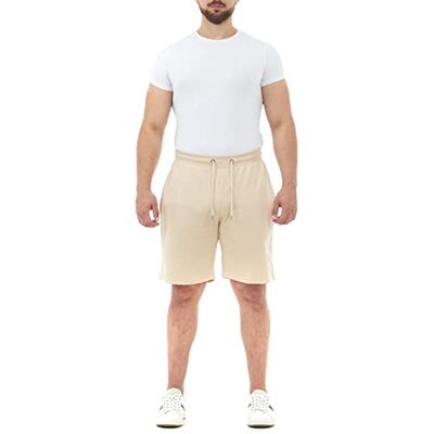 M17 Återvunna joggingshorts för män vardaglig bekväm lounge träning sommar sport gymbyxor fickor, STEN, M M17 Återvunna joggingshorts för män vardaglig bekväm lounge träning sommar sport gymbyxor fickor, STEN, M