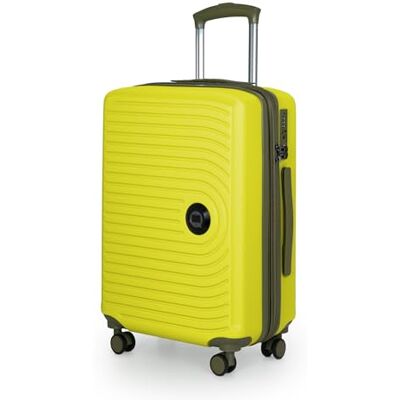 Hauptstadtkoffer Huvudväska – Mitte – hårt skal bagage på hjul, citron, 55, resväska Hauptstadtkoffer Huvudväska – Mitte – hårt skal bagage på hjul, citron, 55, resväska