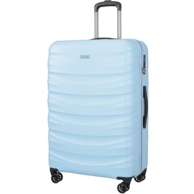 PUCCINI Polykarbonat resväska Valencia hårt skal handbagage vagn lätt resväska med tvillinghjul M-L-XL, blå, XL, Stor resväska PUCCINI Polykarbonat resväska Valencia hårt skal handbagage vagn lätt resväska med tvillinghjul M-L-XL, blå, XL, Stor resväska