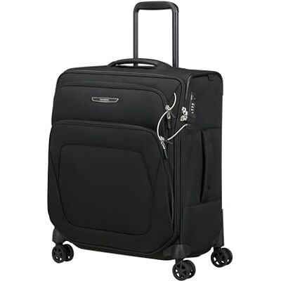 Samsonite Spark SNG Eco Handbagage 56x45x25 cm, Mjuk Kabintrolley för EasyJet, British Airways och Jet2, 60L, 3 kg, Svart Samsonite Spark SNG Eco Handbagage 56x45x25 cm, Mjuk Kabintrolley för EasyJet, British Airways och Jet2, 60L, 3 kg, Svart