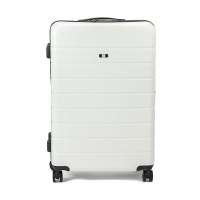 BIBA Resväska av vagnstyp, Ivo G resväska, Trolley-handtag, dragkedja och stängning TSA, ABS, Vit, M, Resväskor och vagnar BIBA Resväska av vagnstyp, Ivo G resväska, Trolley-handtag, dragkedja och stängning TSA, ABS, Vit, M, Resväskor och vagnar