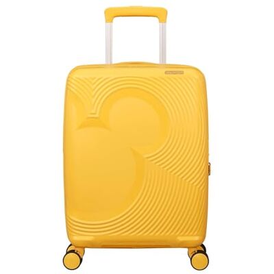 American Tourister Mickey Magic Handväska 55 x 40 x 20/23 cm Kabinvagn med hårt skal för Ryanair, EasyJet & Most Airlines, 37/44 L, Gul (Mickey Flower Yellow) American Tourister Mickey Magic Handväska 55 x 40 x 20/23 cm Kabinvagn med hårt skal för Ryanair, EasyJet & Most Airlines, 37/44 L, Gul (Mickey Flower Yellow)