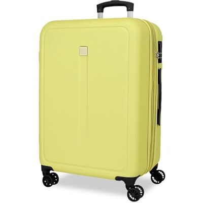 ROLL ROAD Kambodja resväska stor gul 52 x 75 x 30 cm styv 4,5 kg sida kombinationslås ABS 4,5 kg 97 L utdragbar, Gul, Talla única, Stor resväska ROLL ROAD Kambodja resväska stor gul 52 x 75 x 30 cm styv 4,5 kg sida kombinationslås ABS 4,5 kg 97 L utdragbar, Gul, Talla única, Stor resväska